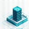 Icon representing digital asset management and portfolio